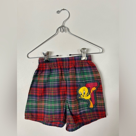 Vintage 1996 Warner Bros Tweety Shorts - Picture 1 of 7
